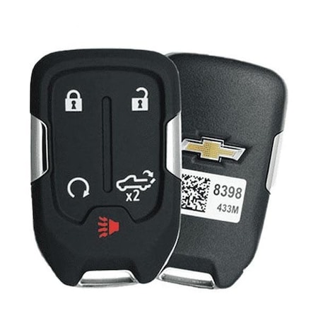 Oem REF: 2019 Chevrolet Silverado / 5-Button Smart Key w/ Tailgate / PN: 13508398 / HYQ1EA (434 Mh RSK-ULK276